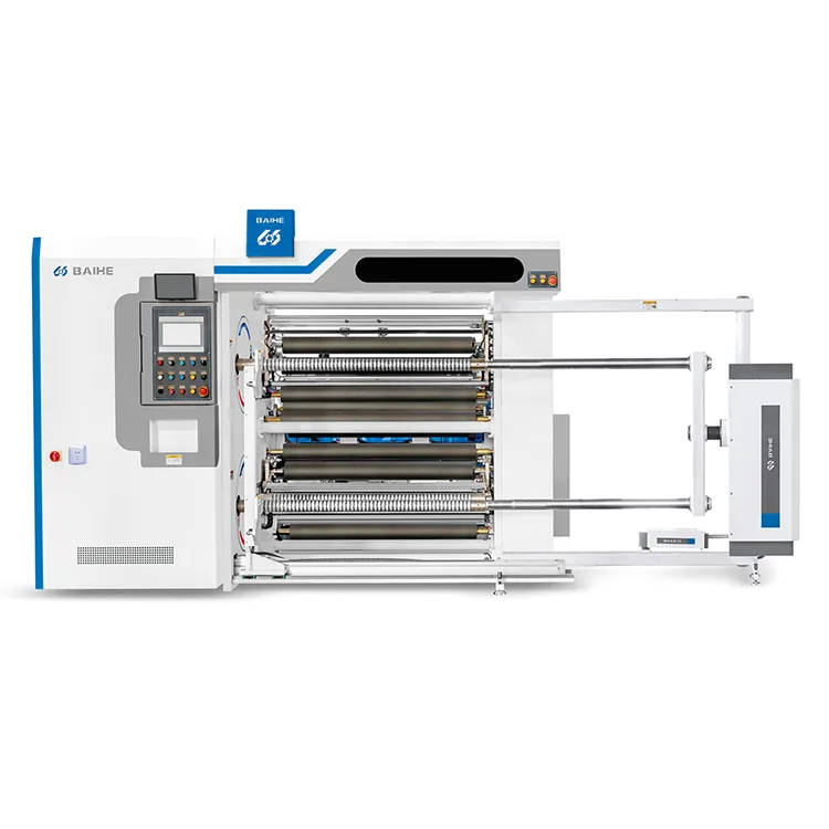 Duplex Turret Slitter Rewinder Machine